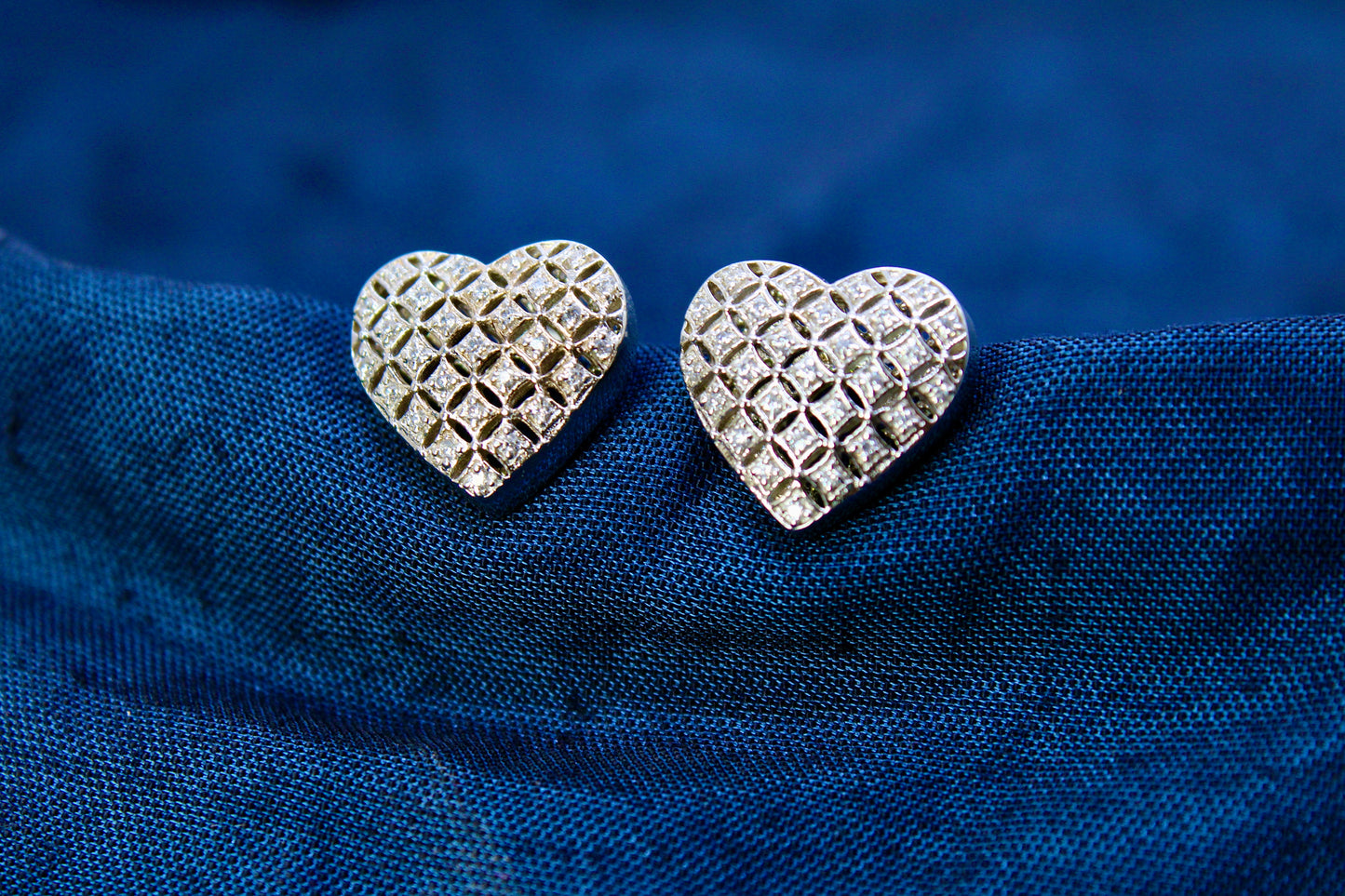 Heart Sterling Silver Earring