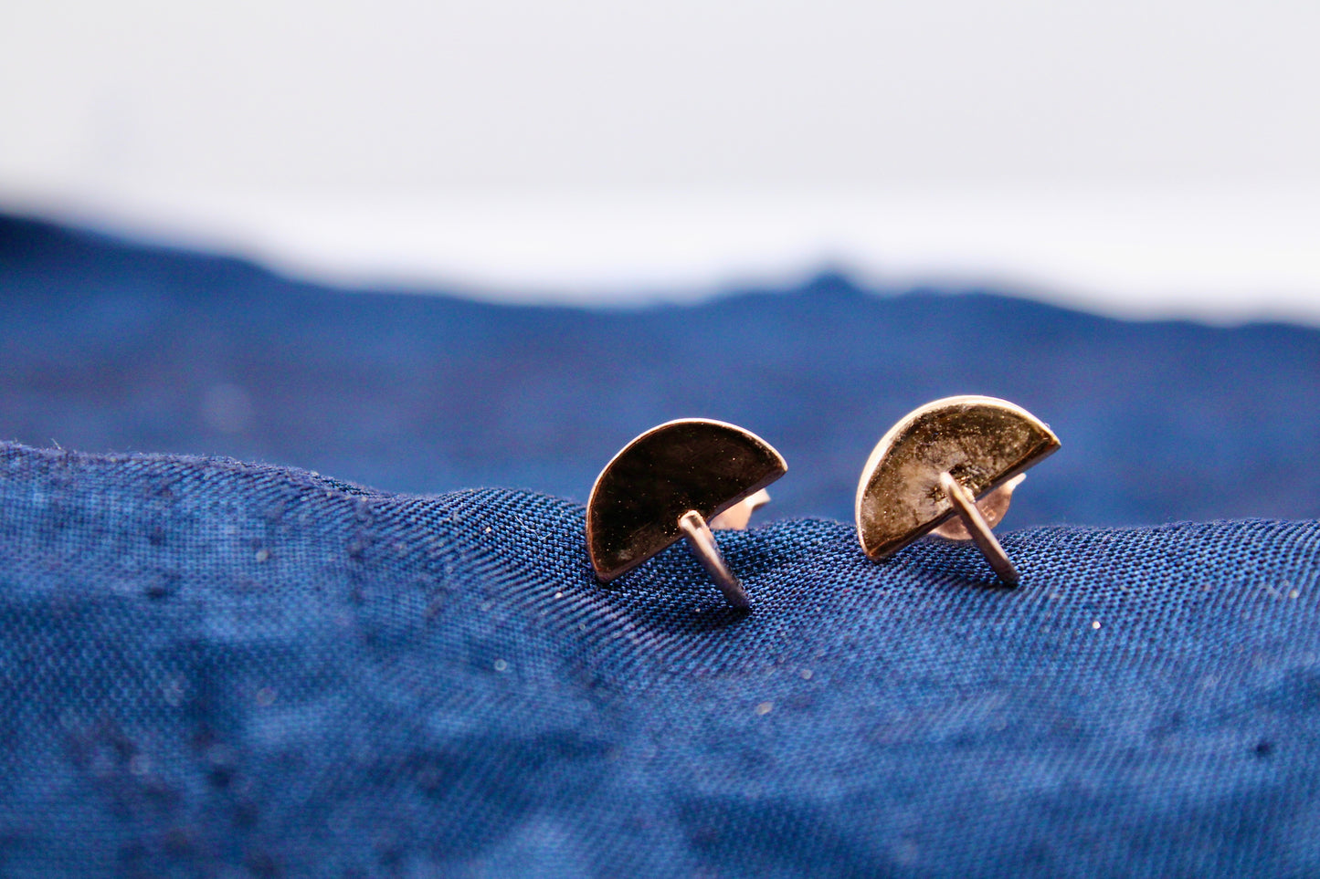 Premium Trendy Sterling Silver Earring Rose Gold
