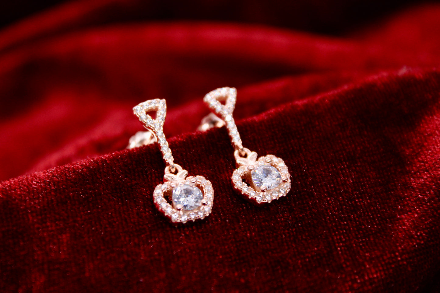 Apple Earrings Tops Sterling Silver