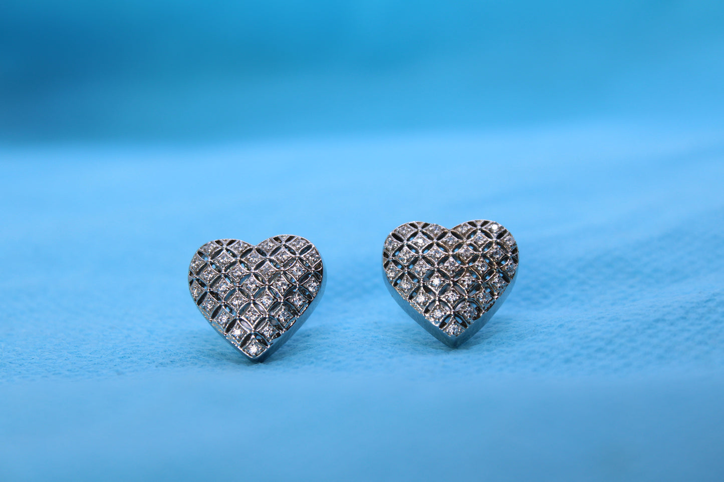 Heart Sterling Silver Earring