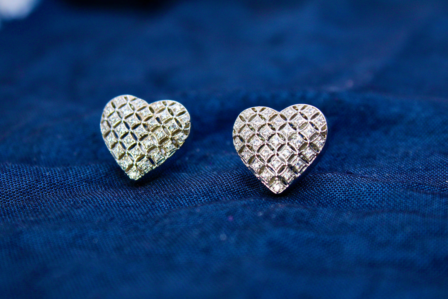 Heart Sterling Silver Earring