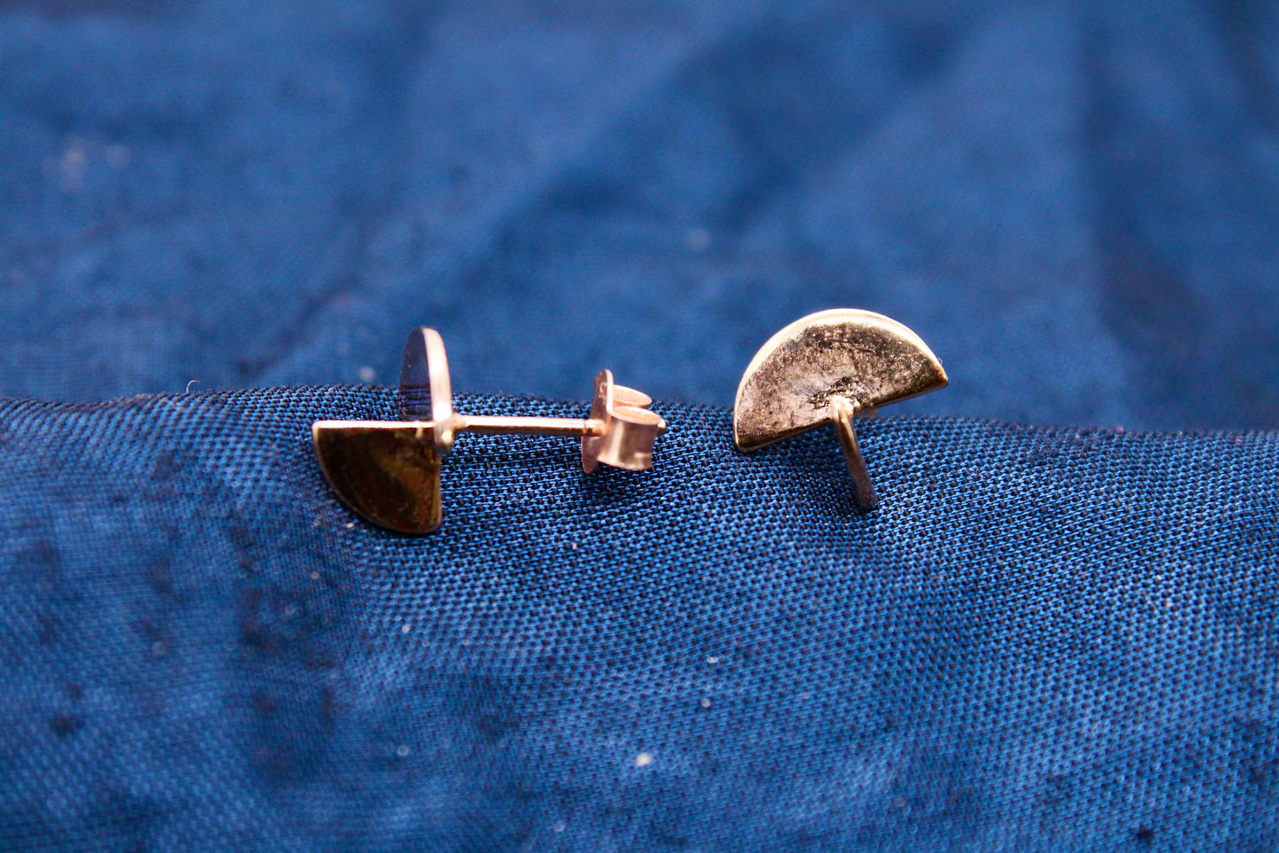 Premium Trendy Sterling Silver Earring Rose Gold