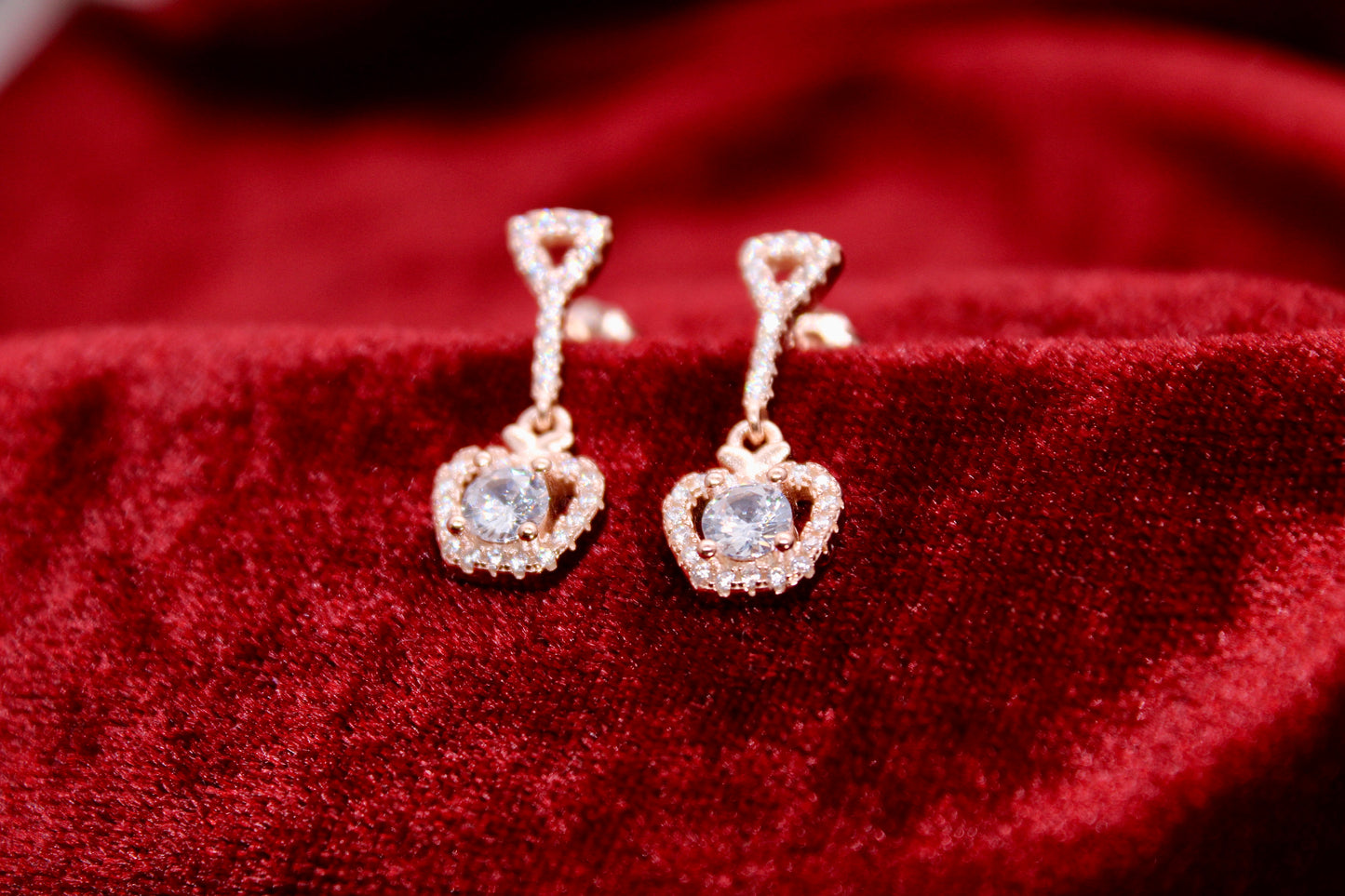 Apple Earrings Tops Sterling Silver
