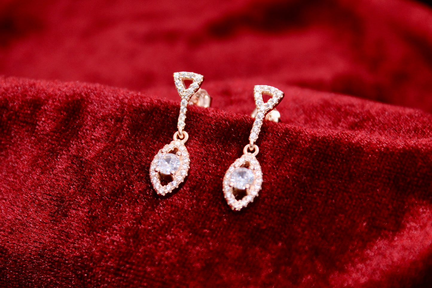 Oval Earrings Tops Sterling Silver