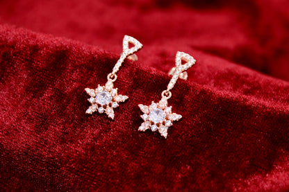 Star Earrings Tops Sterling Silver
