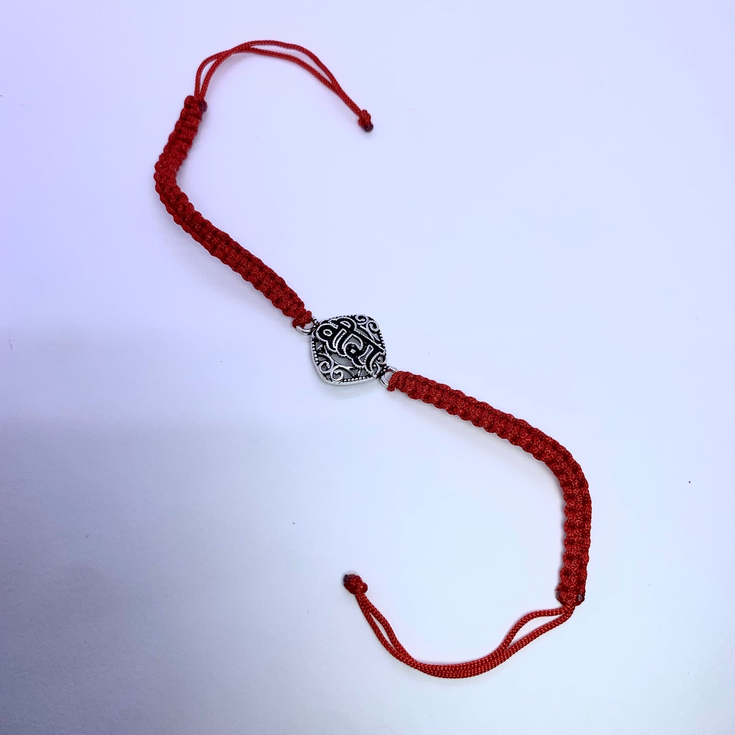Veera Sterling Silver Rakhi - Silver Jewelery 925