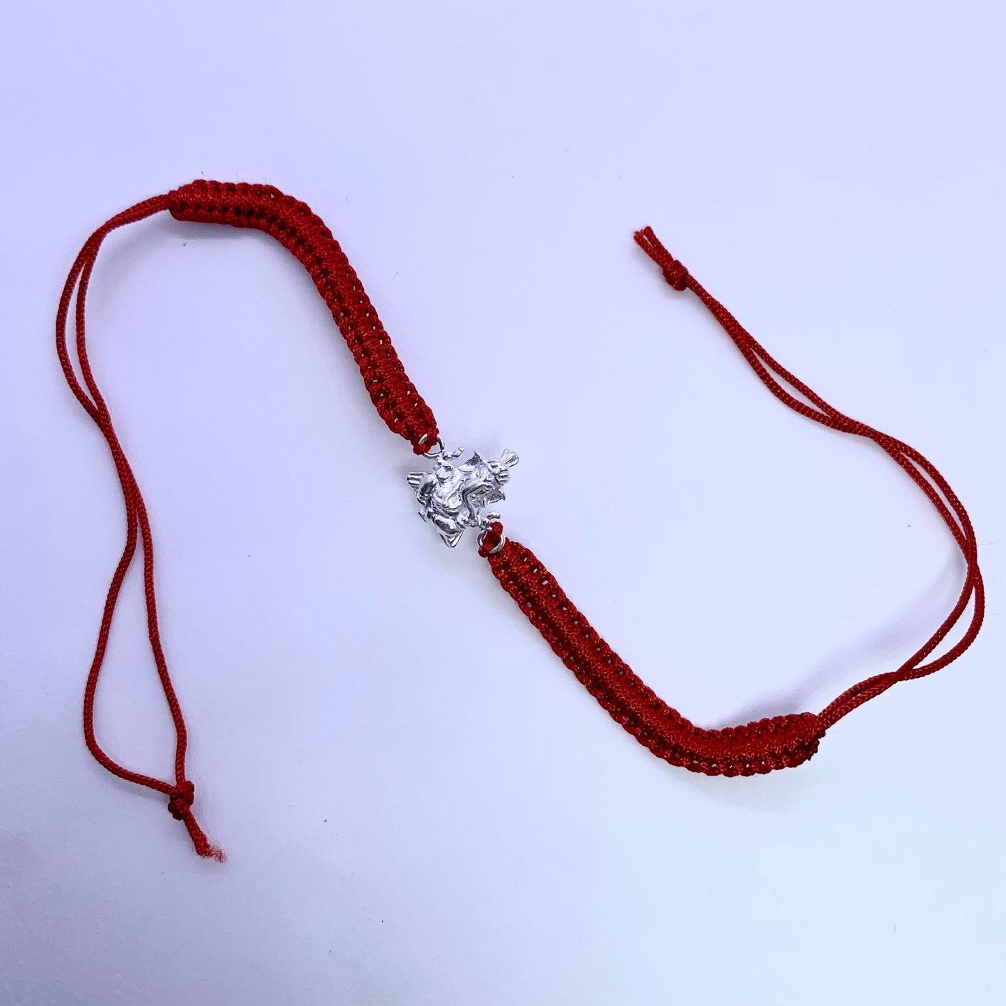 Ganesha Sterling Silver Rakhi - Silver Jewelery 925