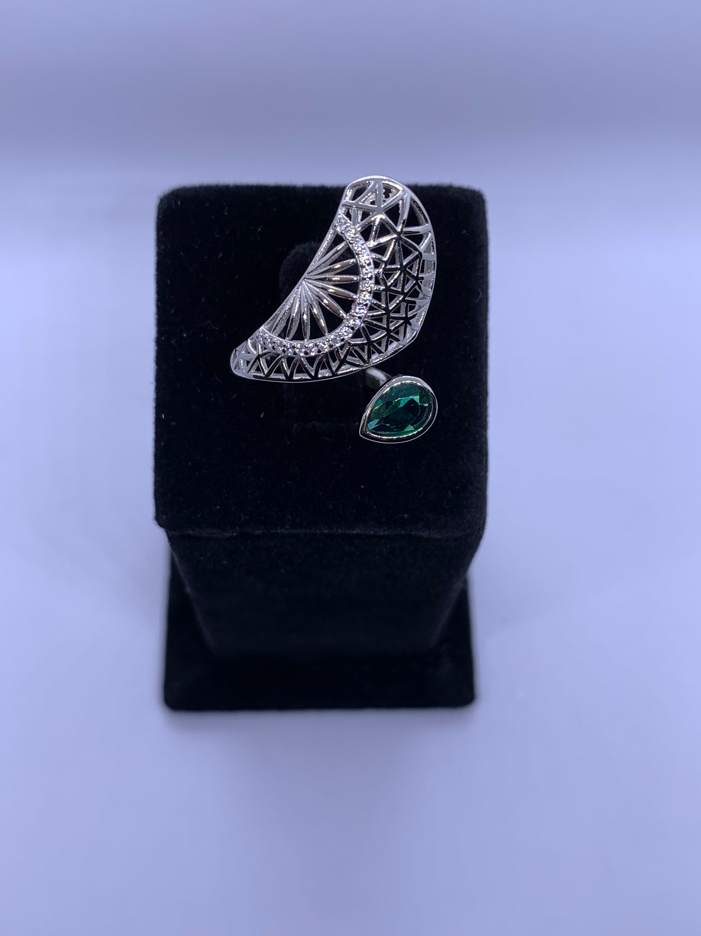 Antique Adjustable Ring 925 Sterling Silver - Silver Jewelery 925