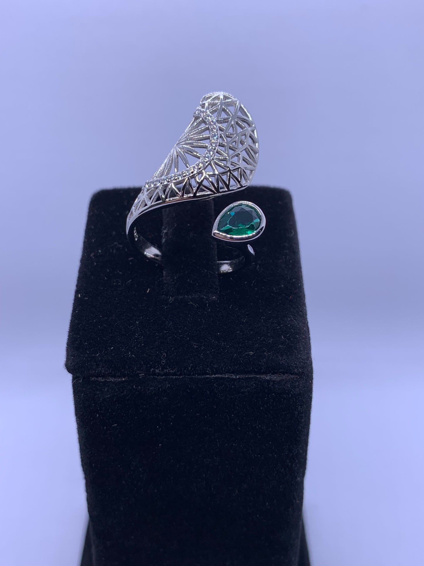 Antique Adjustable Ring 925 Sterling Silver - Silver Jewelery 925
