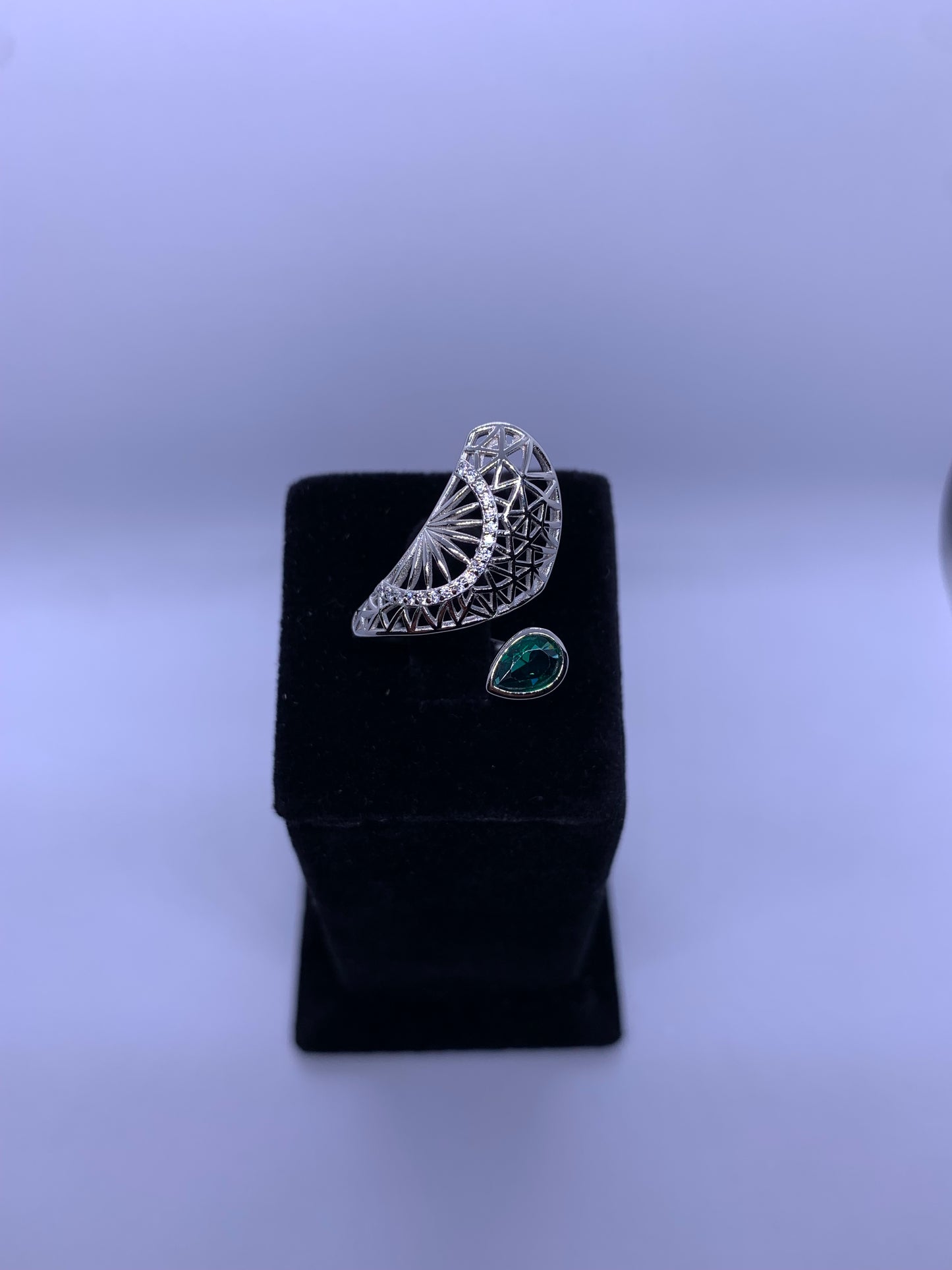Antique Adjustable Ring 925 Sterling Silver - Silver Jewelery 925