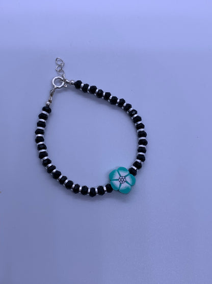 Baby Adjustable Nazariya Bracelet - Silver Jewelery 925