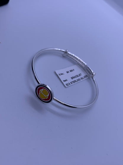 Baby Adjustable Kada Bracelet - Silver Jewelery 925