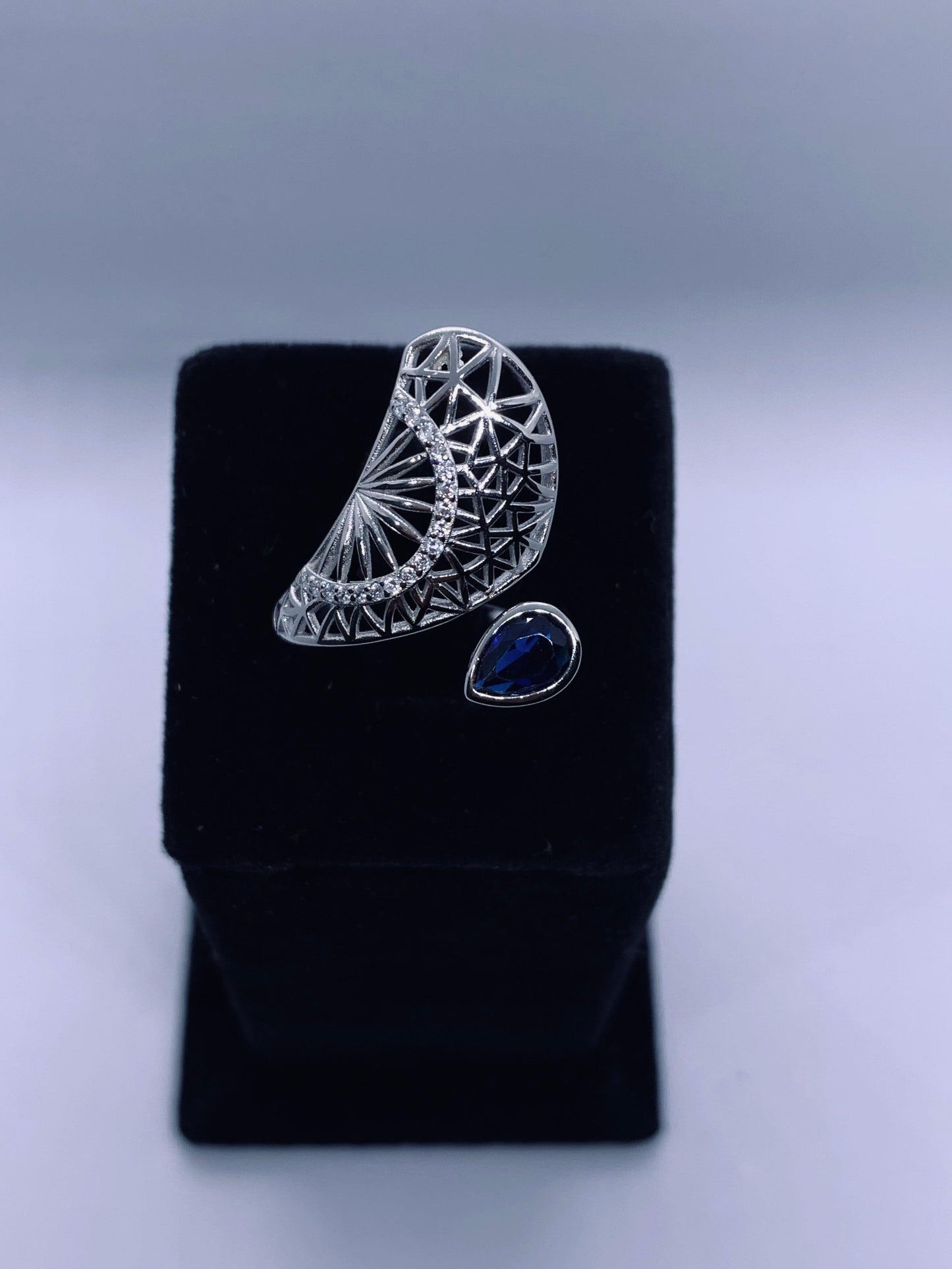 Antique Adjustable Ring 925 Sterling Silver - Silver Jewelery 925