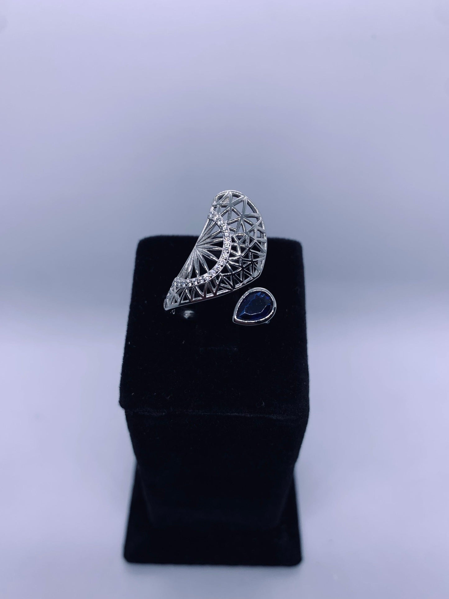Antique Adjustable Ring 925 Sterling Silver - Silver Jewelery 925