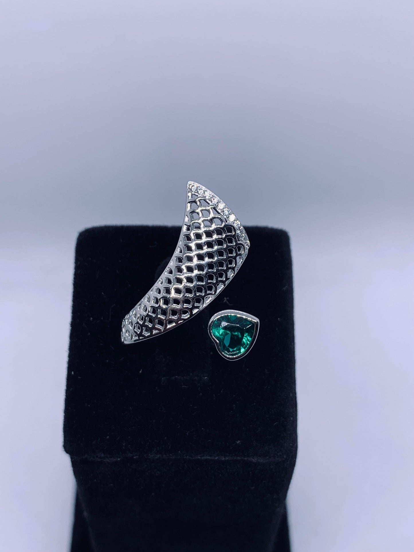 Antique Adjustable Ring 925 Sterling Silver - Silver Jewelery 925