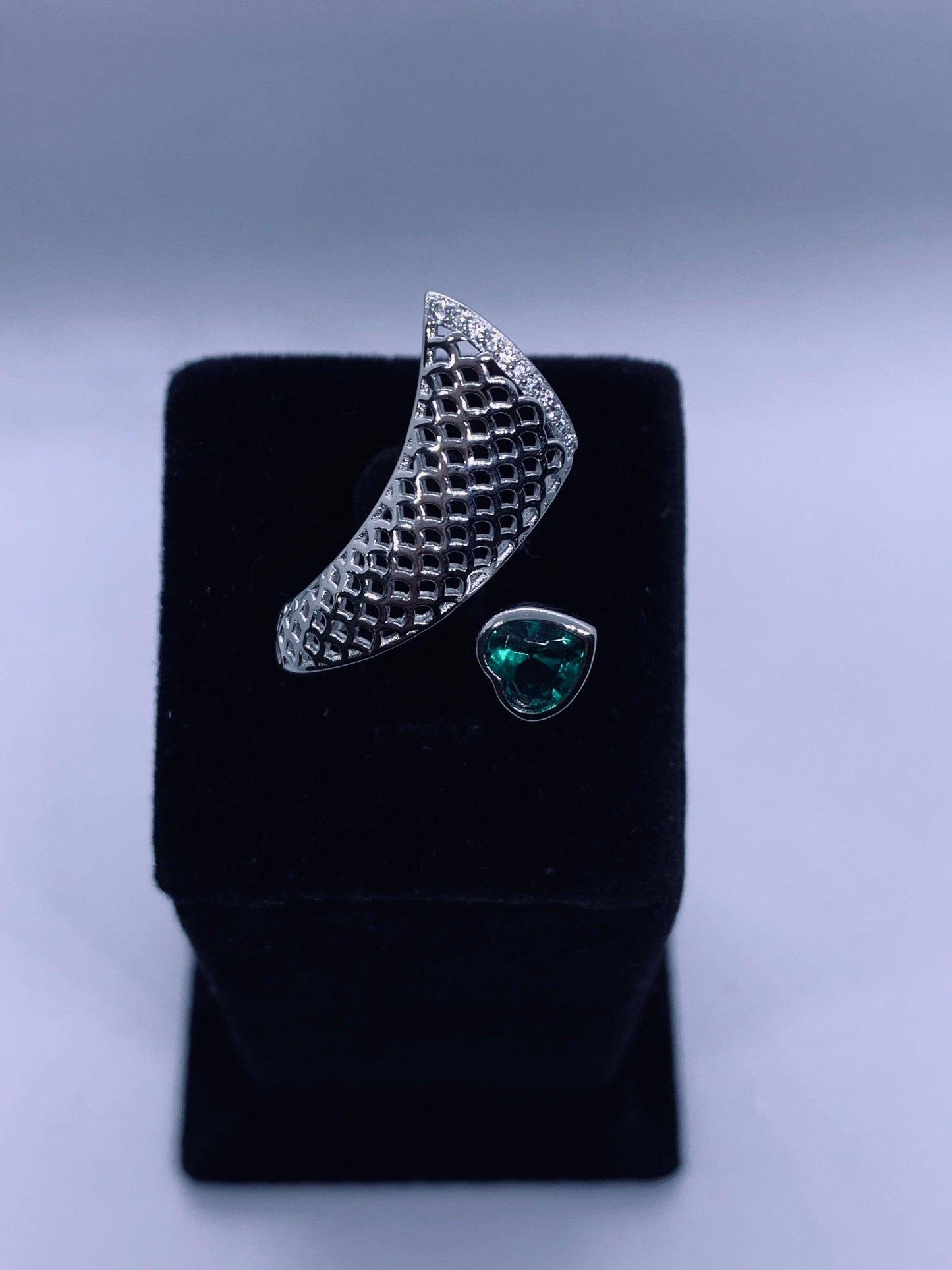 Antique Adjustable Ring 925 Sterling Silver - Silver Jewelery 925