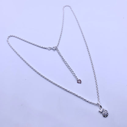 Stunning Bird 925 Silver Necklace - Silver Jewelery 925