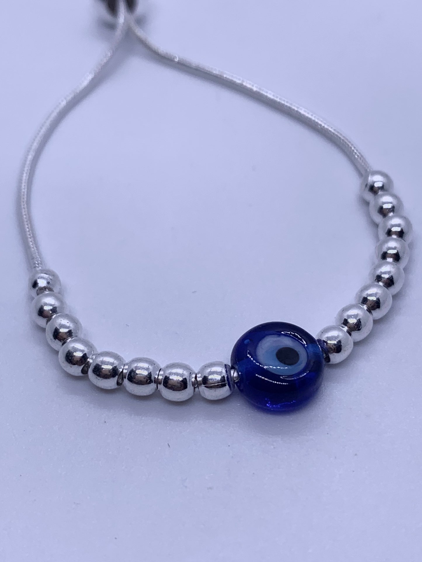 Evil Eye Bracelet - Silver Jewelery 925