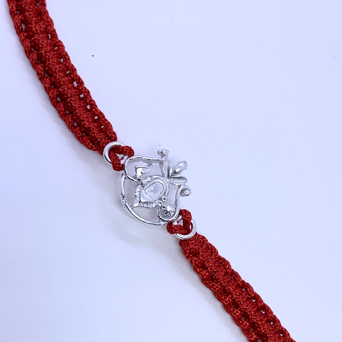 GOD Sterling Silver Rakhi - Silver Jewelery 925