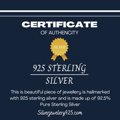 OM Sterling Silver Rakhi - Silver Jewelery 925