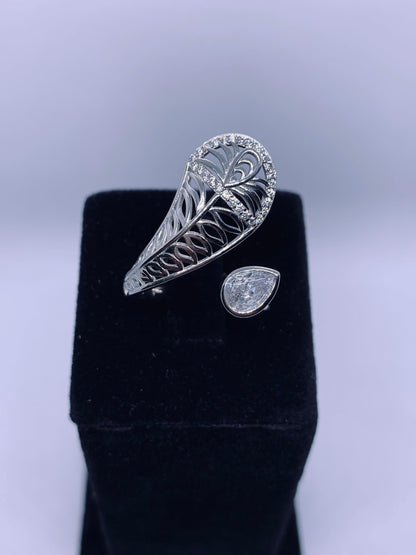 Antique Adjustable Ring 925 Sterling Silver - Silver Jewelery 925