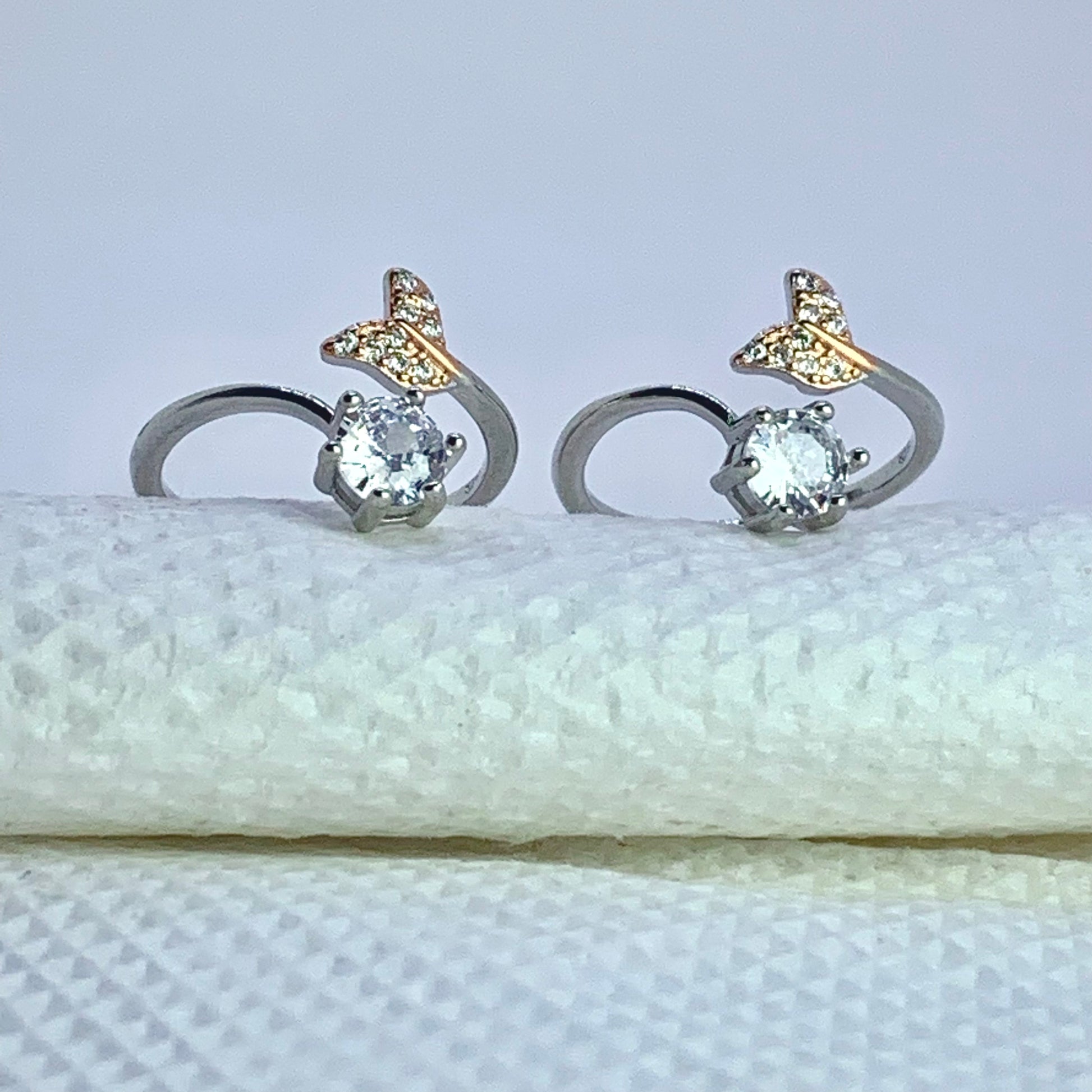 Fish Toe Ring Pure Silver - Silver Jewelery 925